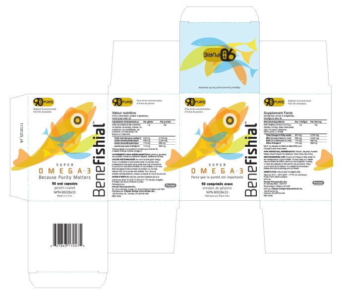 Benefishial Fish Oil Branding Box